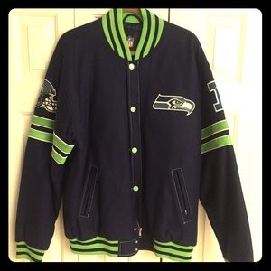 XL Seattle Seahawks Winter Sports Jacket